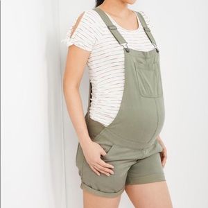 Maternity Overalls - Olive/Sage - Never Worn